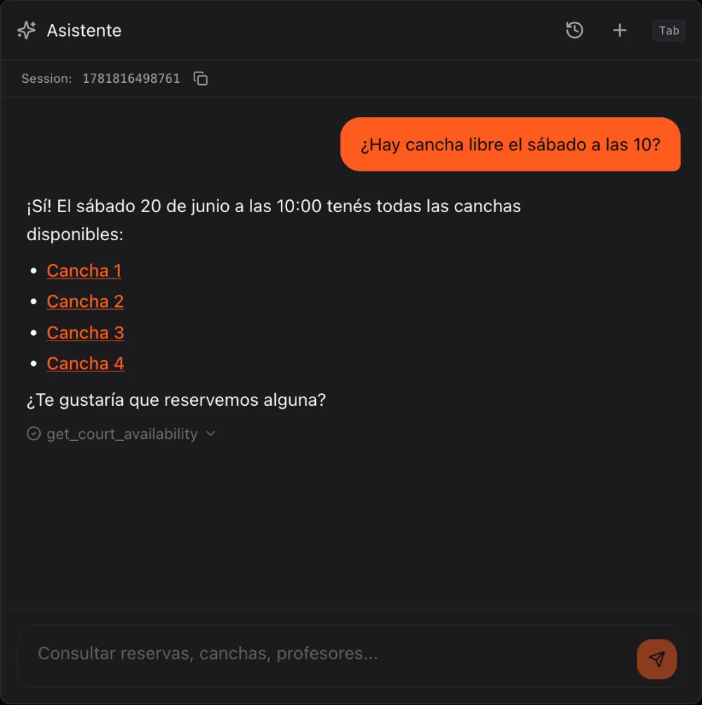 Preguntale a tu club con el Asistente IA