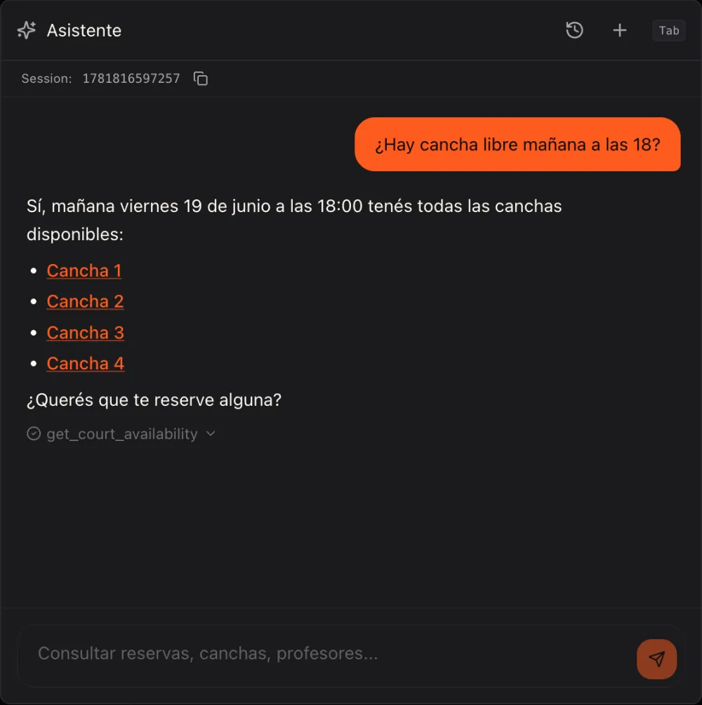 Preguntale a tu club con el Asistente IA